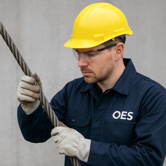 Professionel inspektion af stålwirer