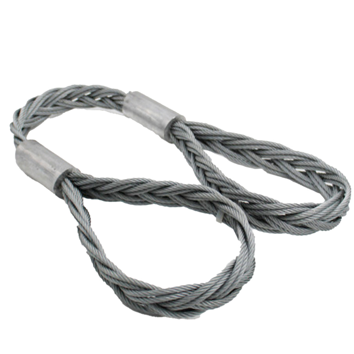 Flad flettet wire strop med en løftekapacitet (WLL) 950 kg