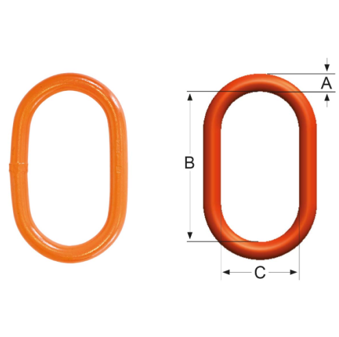 Oval ring type HA