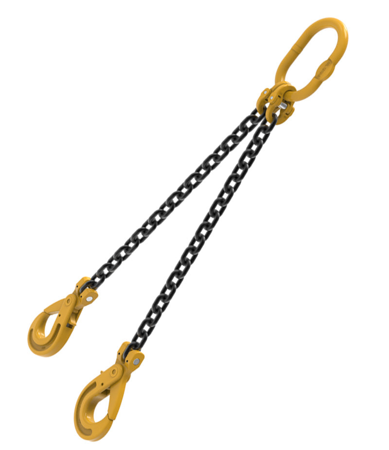 2 benet kæde sling, dia. 8 mm - WLL 2.8 / 2 Ton