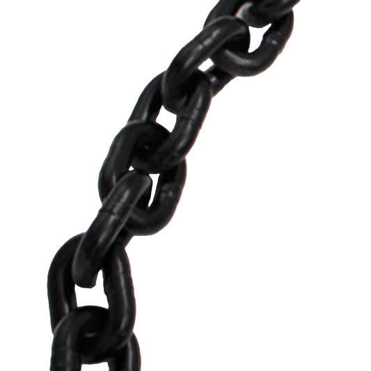 8 mm Short link chain, WLL 2,0 Grade 80
In acc to EN818-2 
FOS 4:1